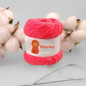 Лапочка ANNIKA, 50 г / 150 м, 24 коралловый