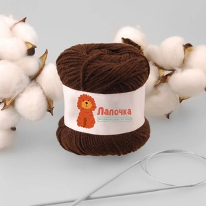 Лапочка ANNIKA, 50 г / 150 м, 44 коричневый