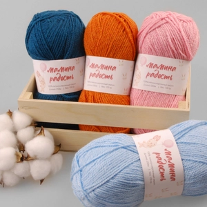 Мамина радость ANNIKA, 100 г / 250 м,  акрил 100% (уп. 5 шт.)